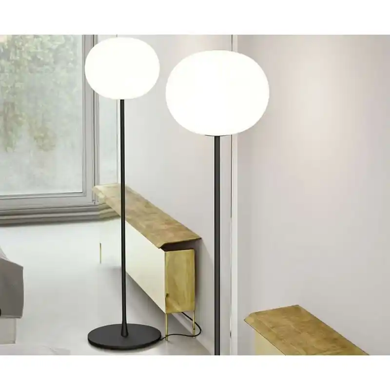 Flos Lampada da terra a luce diffusa Glo-Ball Floor 2 in diverse finiture Offerta Lampo