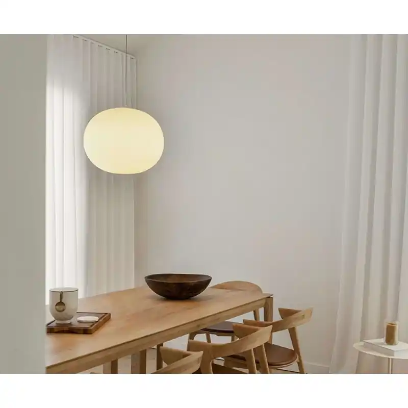 Flos Lampada a sospensione a luce diffusa Glo-Ball Suspension 2 finitura bianco Promozione Esclusiva