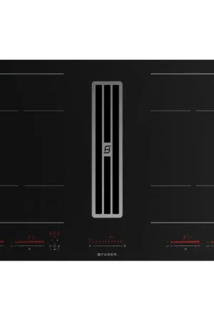 A Buon Prezzo PRONTA CONSEGNA - Faber Piano cottura a induzione con cappa integrata filtrante GALILEO BOLD F830 340.0708.971 in vetroceramica nero da 83 cm
