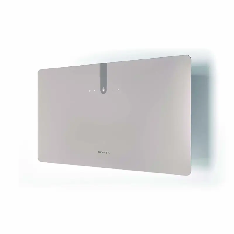 Acquista Ora Faber Cappa a parete GLAM FIT ZERO DRIP PLUS SAND M A80 330.0615.736 finitura vetro sabbia opaco da 80 cm