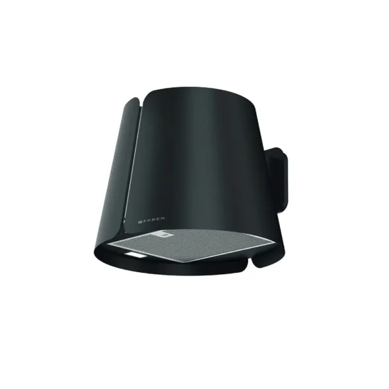 Più Venduto Faber Cappa a parete BEAT WALL F42 BK MATT 335.0689.673 finitura nero opaco da 47.8 cm