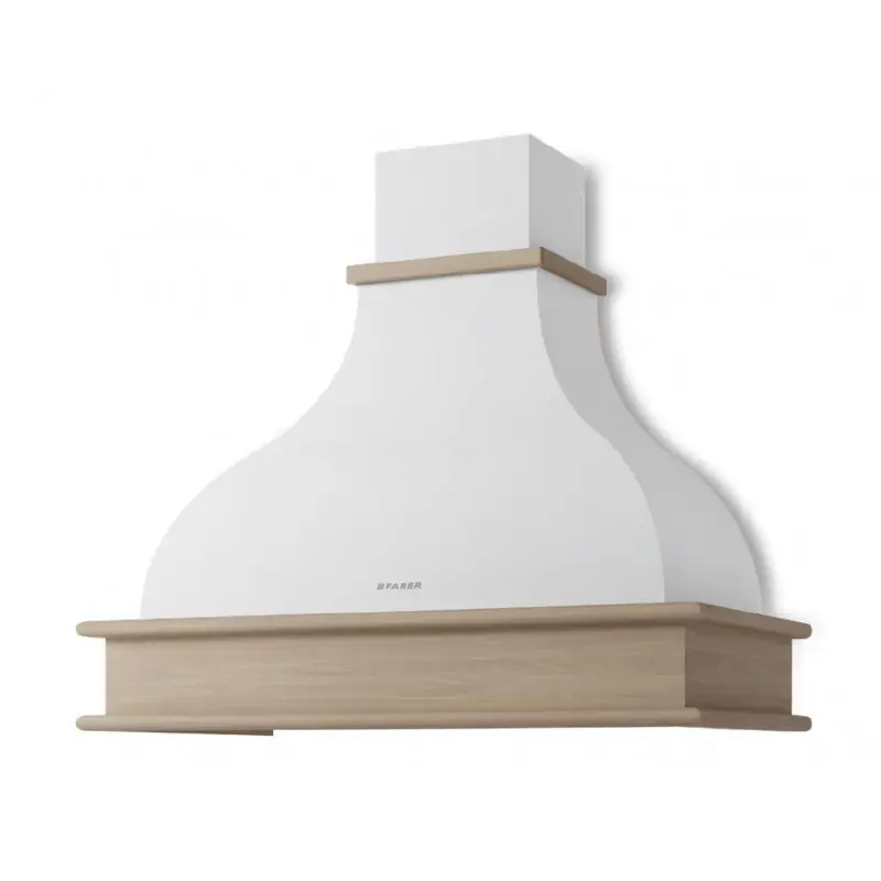 PRONTA CONSEGNA - Faber Cappa a parete WEST 90 NF 321.0693.744 finitura bianco da 90 cm - Cornice non inclusa Prezzo Basso