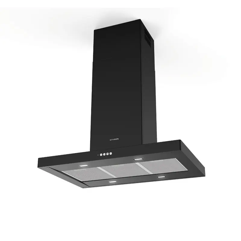 PRONTA CONSEGNA - Faber Cappa a isola STILO COMFORT ISOLA BK MATT A90 325.0618.792 finitura nero opaco da 90 cm Prezzo Conveniente