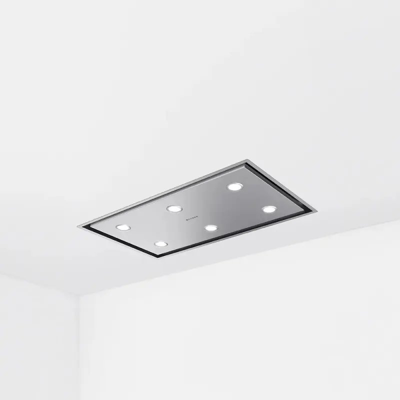Super Prezzo Faber Cappa a soffitto HEAVEN BRIGHT A90 X KL 350.0679.871 finitura acciaio inox da 90 cm