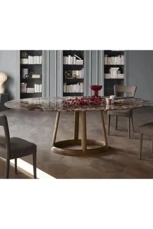 A Buon Prezzo Bonaldo Tavolo fisso Greeny con struttura in legno e piano a scelta da 215x115 cm