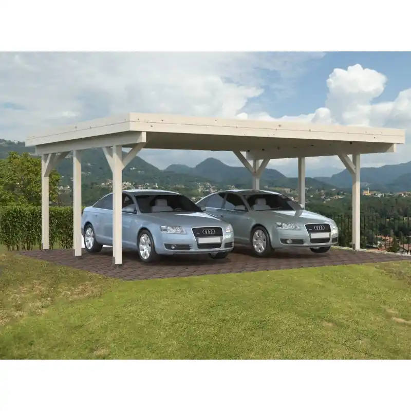 Ultimissimo Modello PRONTA CONSEGNA - Losa Esterni da vivere Carport doppio cm 555x372 PA/CARDP