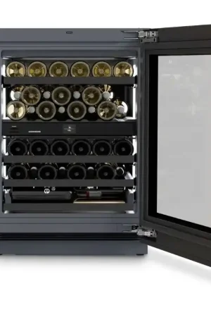 Acquista Ora Liebherr Cantina vino sottotop da incasso UWgbi 3782 con porta in vetro e telaio nero da 60 cm