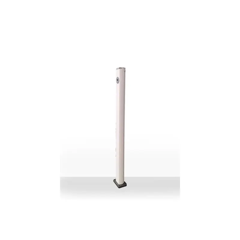 Arkema Colonna Fotocellula in alluminio verniciato bianco lucido da h. 105 cm Direttamente Dal Produttore