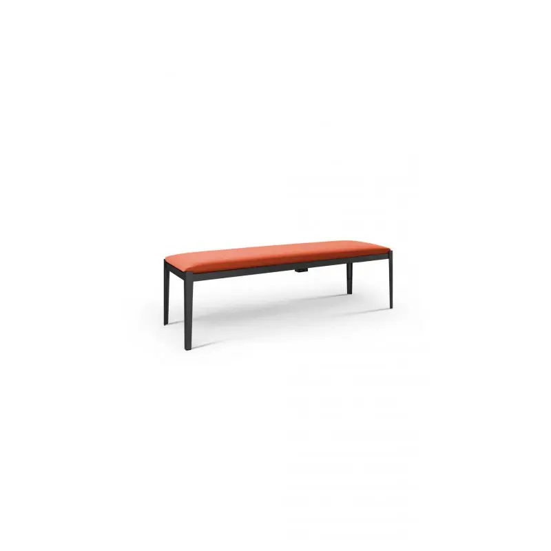 Pagamento Sicuro Cassina Panca 2 posti Cotone Slim con struttura in alluminio e seduta a scelta da 148 cm