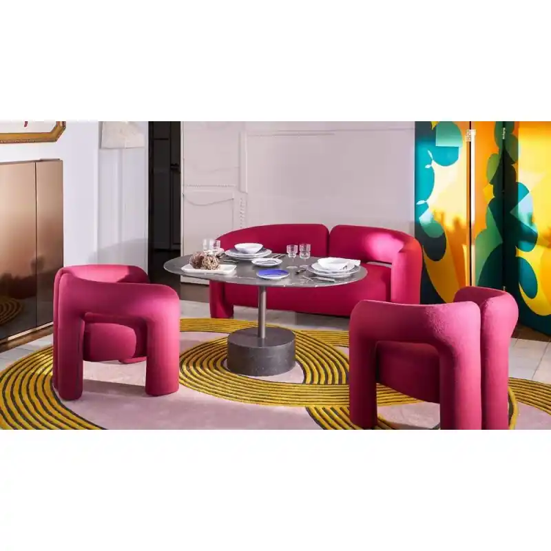 Reso Gratuito Cassina Poltrona Dudet Armchair con rivestimento a scelta