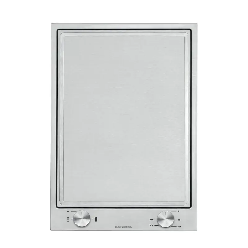 Solo Oggi Barazza Piastra domino teppanyaki B_FREE 1PBFTK1 finitura inox satinato da 36 cm