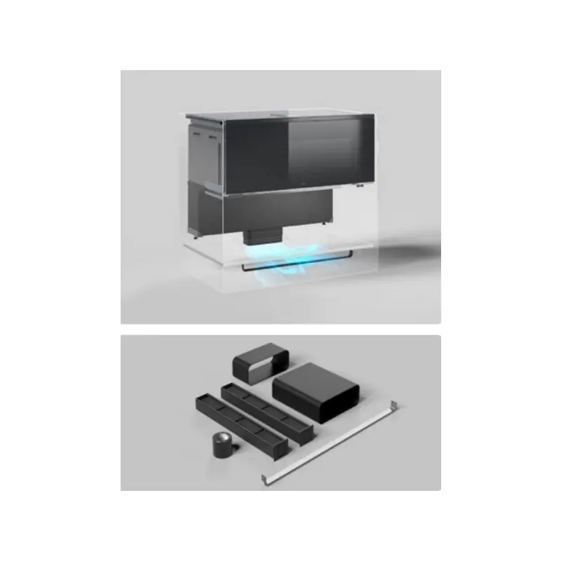 Elica Kit installazione filtrante sotto zoccolo Plinth in KIT0203143 (min h6 cm) Popolare