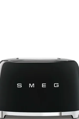 Smeg Tostapane 2 fette Nero Anni 50 TSF01BLEU Prezzo Di Fabbrica
