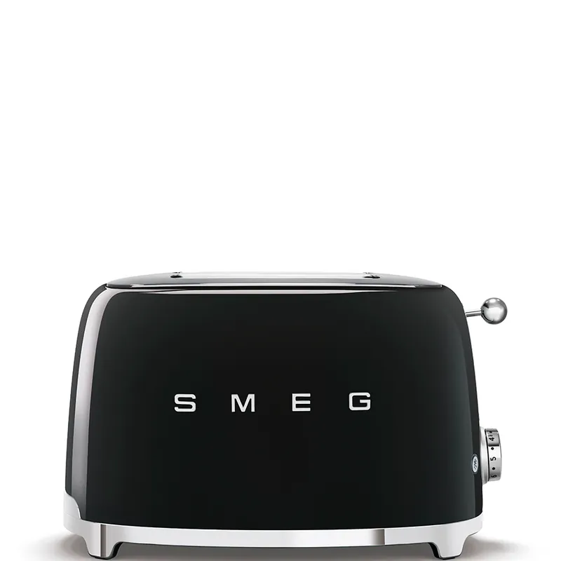 Smeg Tostapane 2 fette Nero Anni 50 TSF01BLEU Prezzo Di Fabbrica