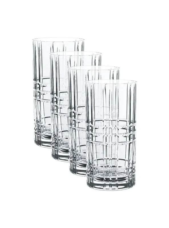 Saldi Nachtmann Set 4 Bicchieri Longdrink Square