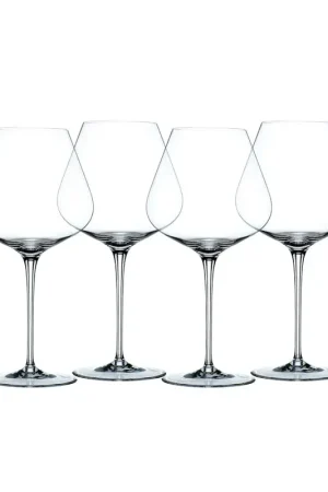 Nuovo Arrivo Nachtmann Set 4 Calici Vino Rosso Balloon Degustazione Vinova 84cl