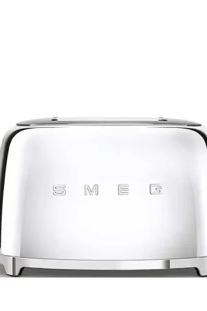 Smeg Tostapane 2 fette Cromato Anni 50 TSF01SSEU Soddisfatti O Rimborsati