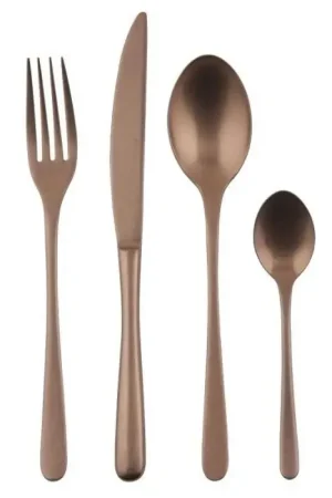 Sambonet Servizio Posate 24 pz Taste PVD Rame Vintage Copper Occasione Imperdibile