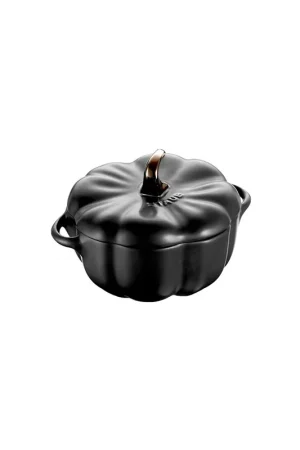 Staub Mini Cocotte Zucca Nero opaco 13 cm Vendita Finale