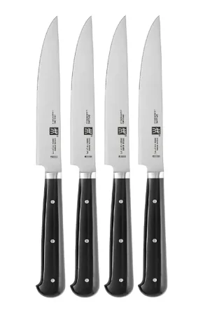Prezzo Basso Zwilling Set 4 Coltelli Bistecca Steak Set lama seghettata