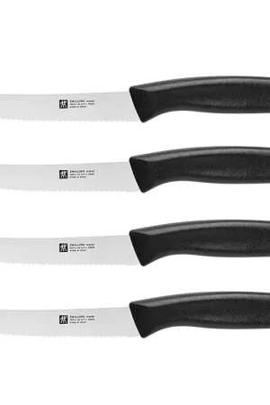 Bestseller Zwilling Set 4 coltelli Vesper Twin Grip acciaio inox