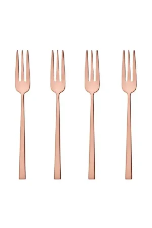 Offerta Speciale Sambonet Set 6 Forchettine Forchette Dolce Rock Pvd Copper