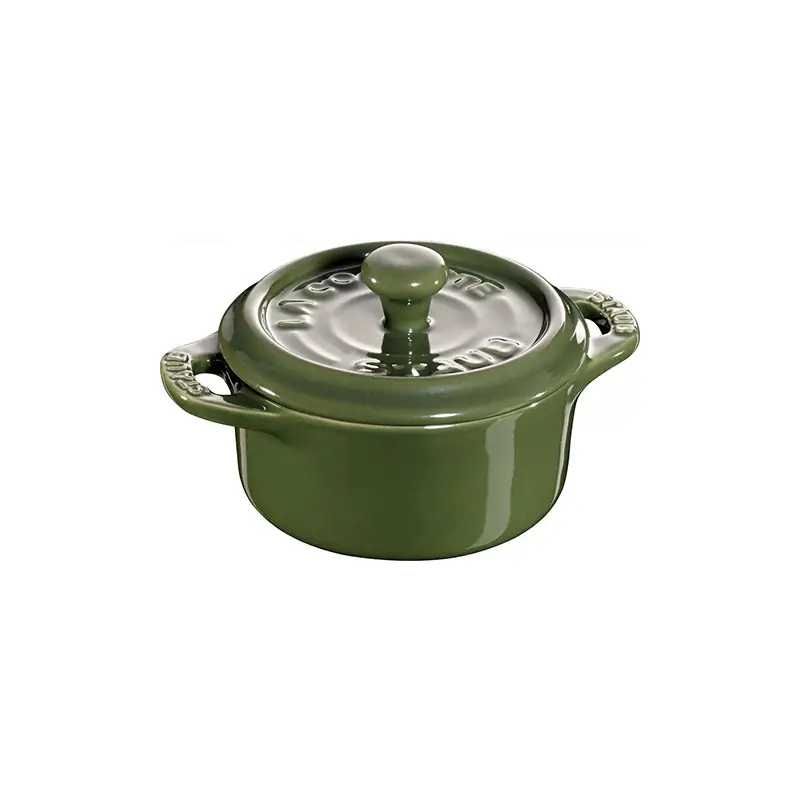Prezzo Scontato Staub Mini Cocotte in Ceramica Verde Basilico 10 cm