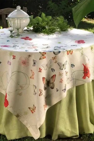 Ultimissimo Modello Tessitura Toscana Tovaglia Papillon 160x230 cm