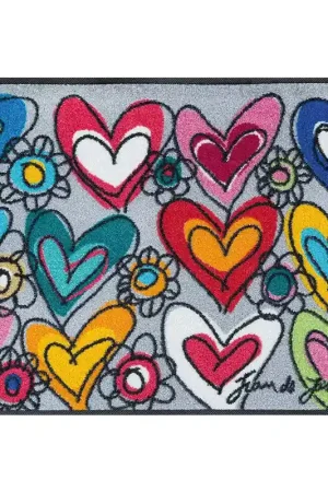 Wash + Dry Tappeto With love,all things are possible 50x75 cm Offerta