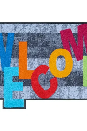 Compra Adesso Tappeto wash dry Crazy Welcome 60x85 cm
