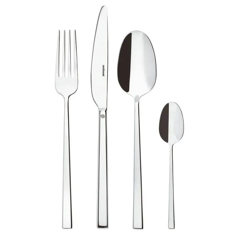 Sambonet Servizio di Posate 24 pezzi Rock acciaio inox antigraffio Sconto