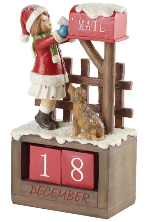 Ultima Occasione Villeroy & Boch Winter Calendario con Bambina 22 cm