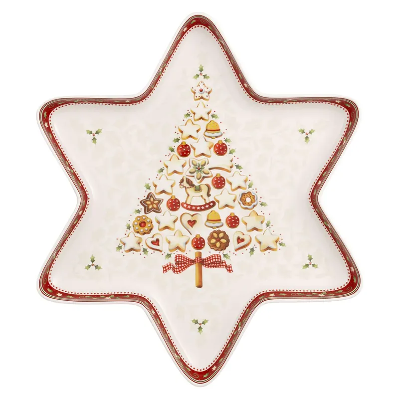 Solo Oggi Villeroy & Boch Winter Bakery Delight Piatto stella grande 37 cm