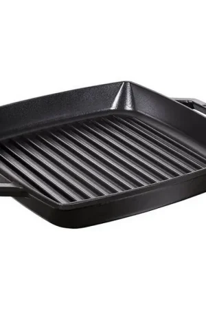 Compra Adesso Staub Griglia Quadrata in ghisa Nero 33x33 cm