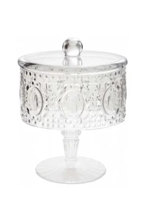 Compra Adesso Baci Milano Biscottiera Baroque&Rock Trasparente 23cm