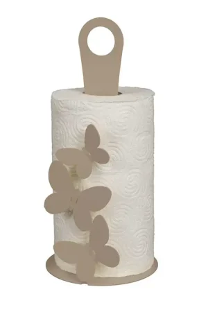 A Buon Prezzo Arti e Mestieri Porta Rotolo Butterfly in metallo Made in Italy