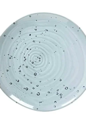Nuova Collezione Tognana set 12 Piatti piani 30 cm Vulcania Wawes Celeste