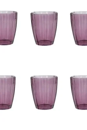 Prezzo Basso Rose e Tulipani Set 6 Bicchieri Acqua 32 cl Varie colorazioni