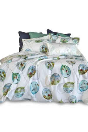 Bestseller Tessitura Toscana Telerie Set Lenzuola 2 Piazze Volare Globos