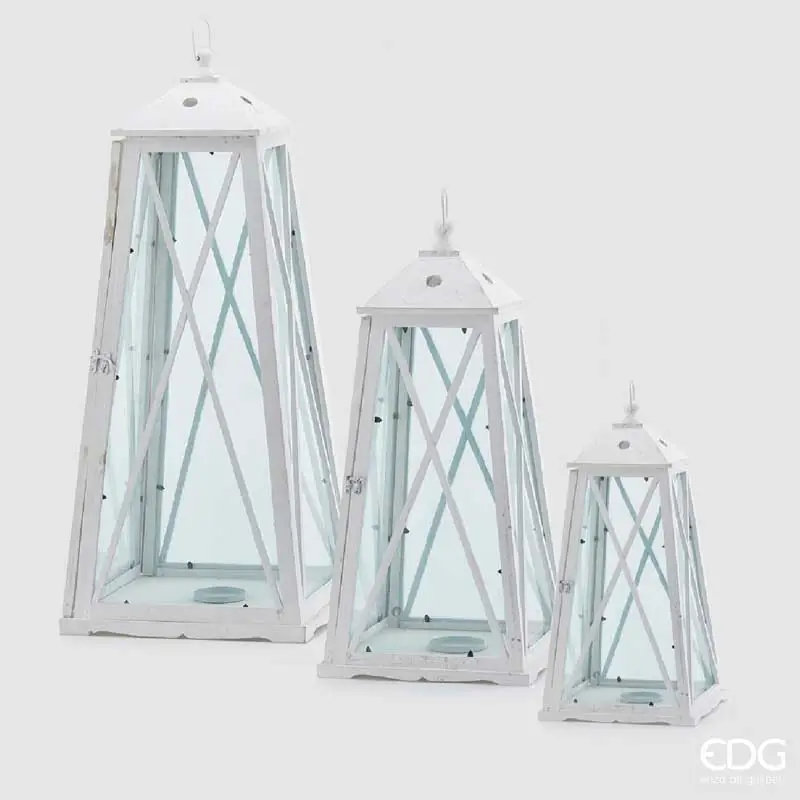 Ultime Pezzi EDG Enzo De Gasperi Lanterna Abete H70 cm