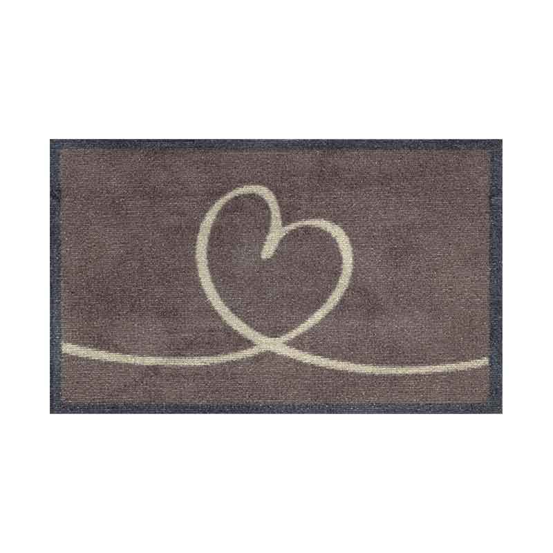 Wash + Dry Tappeto Lovita Brown 50x72 cm Pagamento Sicuro