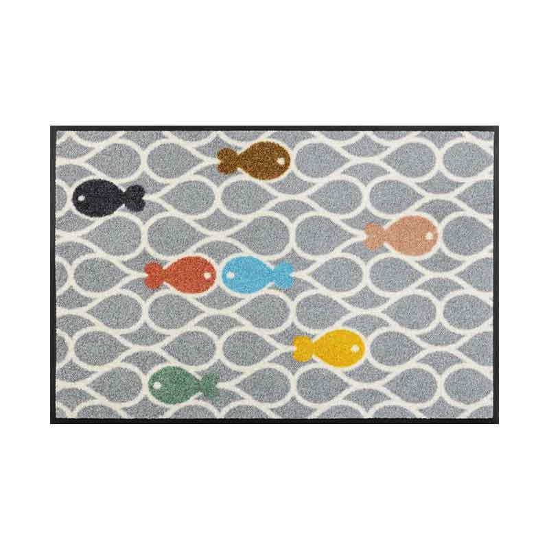 Wash + Dry Tappeto Fishpond 50x75 cm Offerta Speciale