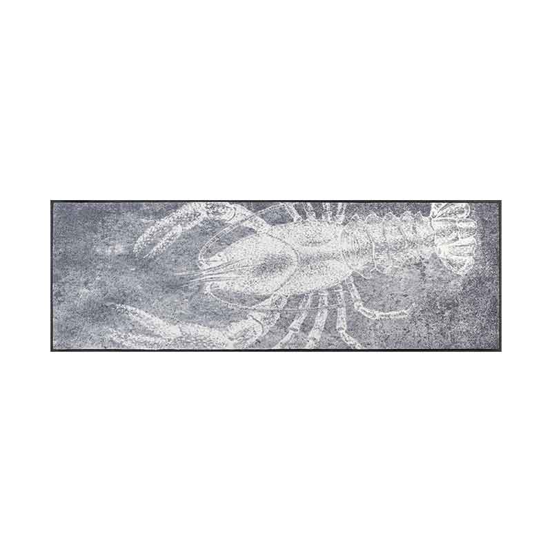 Wash + Dry Tappeto Aragosta Grigia 60x180 cm Nuova Collezione