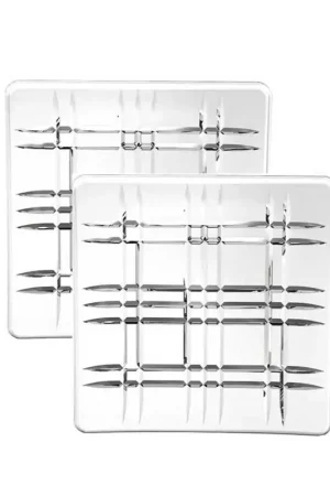 Nachtmann set 2 Piattini da portata quadrati 14 cm Square Prezzo Ridotto