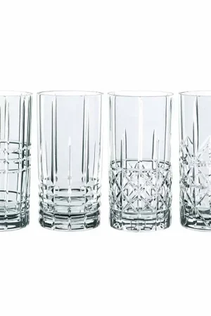 Prezzo Conveniente Nachtmann Longdrink Highland Set 4pz 445ml