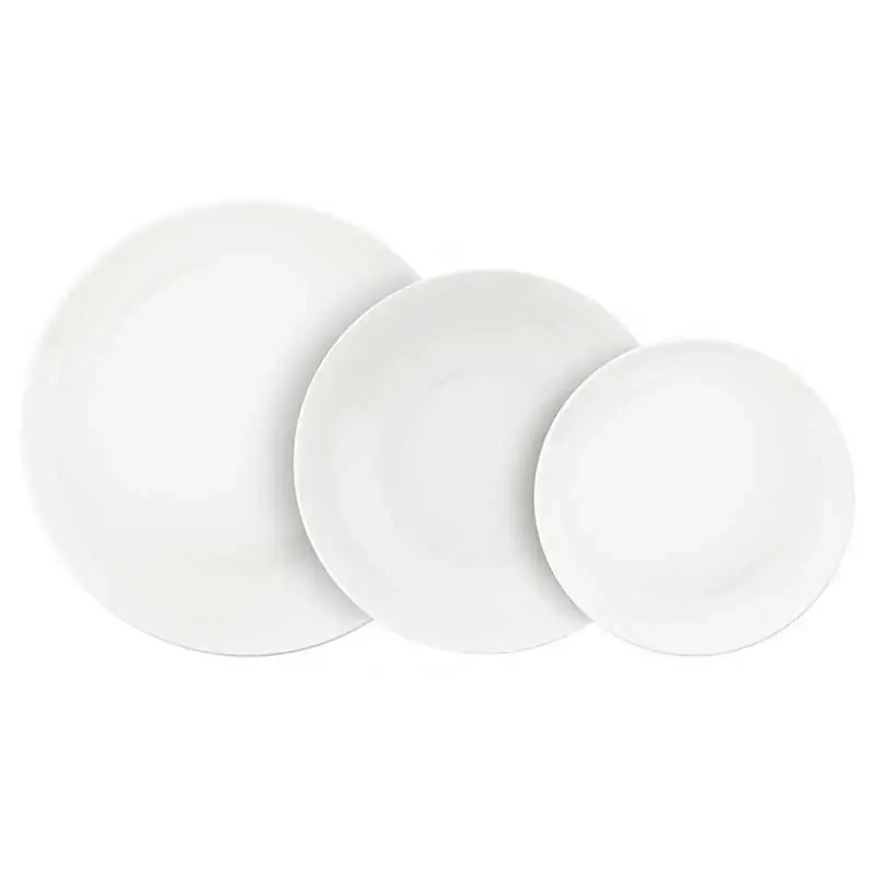 Offerta Lampo Villa Altachiara Servizio Tavola 18 pezzi Bianco Superwhite Coupe