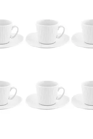 Villa Altachiara Servizio Caffè 6 Pezzi Ivory Ylang con piattino Ultima Occasione