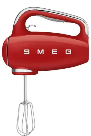 Smeg Sbattitore Elettrico Rosso Anni 50 HMF01RDEU Consegna Rapida