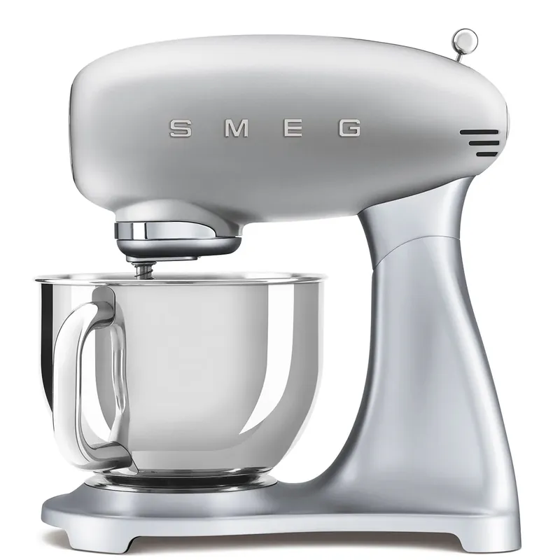 Compra Adesso Smeg Impastatrice Planetaria Silver Anni 50 SMF02SVEU