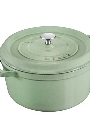 Staub Cocotte Tonda Salvia 24 cm Prezzo Basso